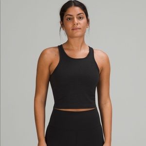 Lululemon ebb to street crop tank